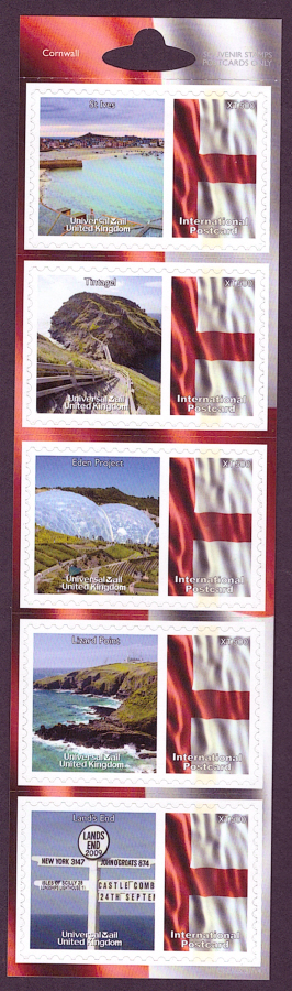 (image for) UK0105 Cornwall Universal Mail Stamps Dated: 01/14